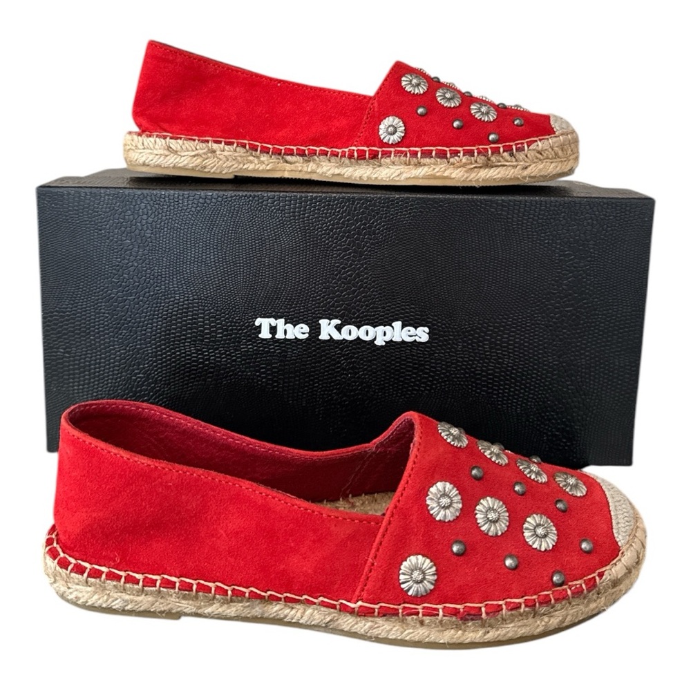 The Kooples Daisy Espadrilles New in Box Size 38 Made in Spain🇪🇸! - Picture 3 of 6